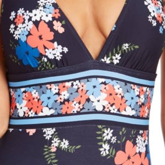 MICHAEL Kors Halter Floral Border Swimsuit - Picture 4 of 7
